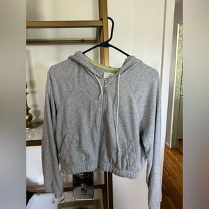 Aerie cropped hoodie
